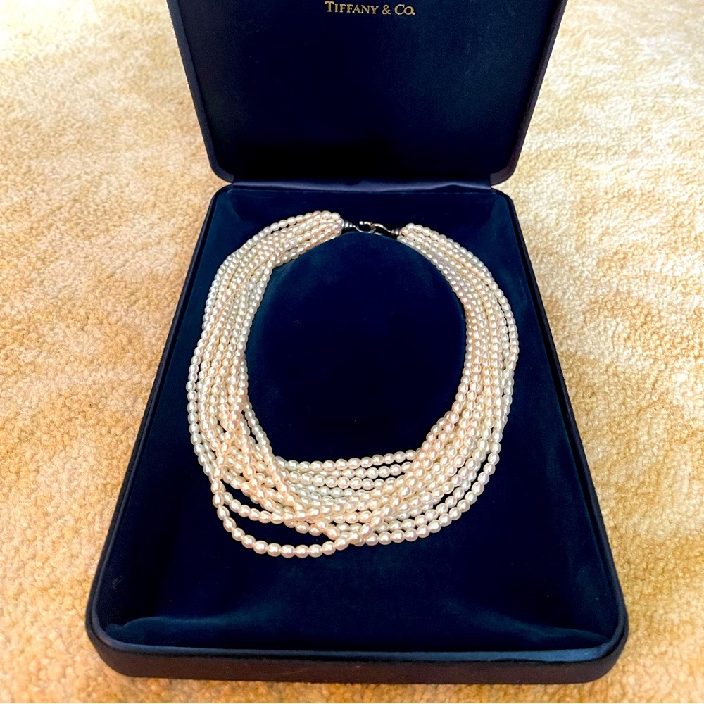 Tiffany Paloma Picasso multi strand pearls